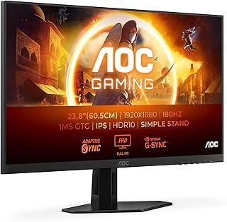 AOC 24G4X 24-Inch Full HD IPS Gaming Monitor…