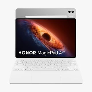 Compare HONOR MagicPad 4 16+ 512 GB WiFi with Keyboard & Stylus In box, Grey  Middle East version at KSA Price