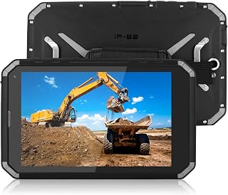 Compare 8In Rugged Tablet, IP68 4GB RAM 64GB ROM FHD 1920X1200 4G Octa Core 2.0GHz Tablet, Multiple Data Acquisition and Net Connection, HD Tablet for Android 12 Support Wifi Bluetooth 5.0UK at KSA Price