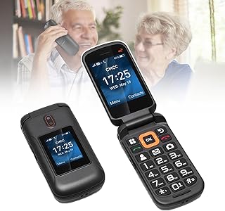 Compare Basic Elderly Mobile Phone, Large Keyboard, Fonts, Display, Speakers, WaterproofAntiFall, Rich Functions, Easy Use, Black at KSA Price