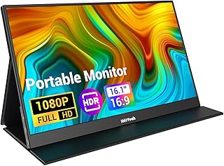 HotYeah Portable Monitor, 16.1in 1080P FHD Laptop…
