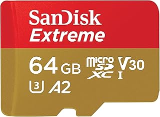 Compare SanDisk 256GB Extreme microSDXC card +SD adapter, microSD card for smartphones, action cameras, drones, V30, up to 190 MBs, SanDisk QuickFlow Technology, RescuePro Deluxe, UHSI, 4k, V30, A2, C10, U3 at KSA Price