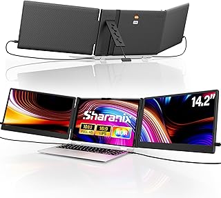 Compare Laptop Screen Extension, 14.2" 1080P FHD IPS Screen Extension, Laptop Monitor Extension, Compatible with 1317 Laptops at KSA Price