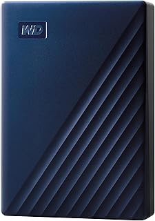WD 6TB My Passport for Mac, Navy, Portable…