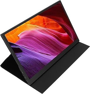 Portable Monitor 15.6in, 1080P FHD USB C…