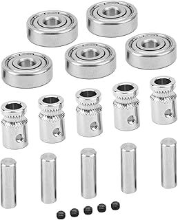 Compare Ball Bearing 625ZZ Ball Bearing Mk3MK2.5 High Efficiency 3D Printers Ball Bearing Kit Replacement Accessory with Black Screw for Prusa i3 MMU2 3D Printers at KSA Price