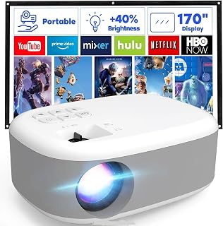 BIGASUO DIVINE Andriod 5G WiFi Projector Home 4K…