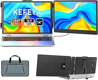 KEFEYA Laptop Screen Extender, 14" FHD 1080P…