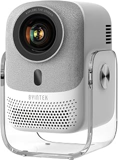BYINTEK Love 2 1080P Full HD Projector, Auto Focus,…