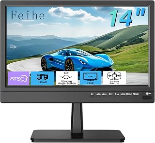 Feihe 14 inch Small Kitchen TV Portable with…