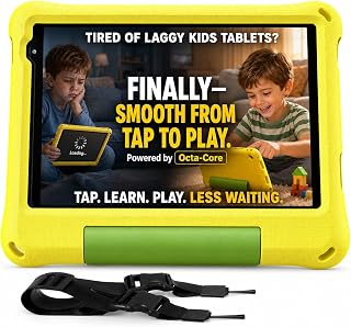 Kids Tablet 8 Inch Android 15, Octa-Core 12GB…