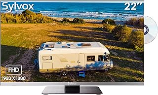 SYLVOX 22 inch RV TV, FHD 1080P 12V…