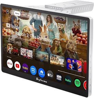 SYLVOX 15.6" Kitchen TV, 1080P FHD Foldable…