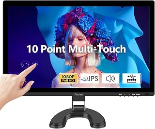 Compare Prechen 24 Inch Touchscreen Monitor, IPS FHD 1080P Touch PC Display Support at KSA Price