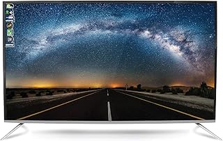 Compare Geepas 55" Edgeless HD Smart LED TV with Remote Control,HDMI & USB Ports, Head Phone Jack, PC Audio In,WiFi, Android 9.0 with EShare, YouTube, Netflix GLED5508SFHD Black at KSA Price