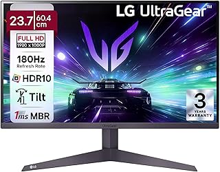 LG UltraGear 24GS50F-B 24" VA FHD 180Hz…