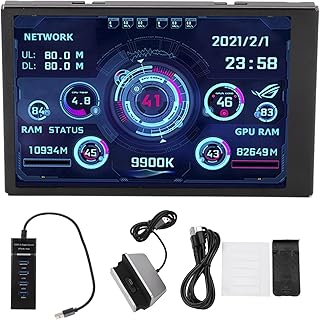 Compare 3.5in IPS USBC Mini Monitor Screen for PC CPU HDD at KSA Price