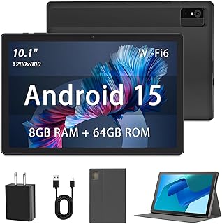 10 inch Tablet - Android 15 Tablet for…