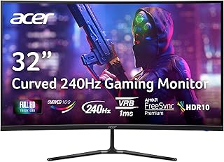 acer Nitro 31.5" FHD 1920 x 1080 1500R…
