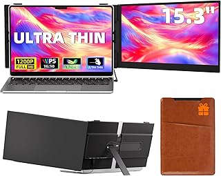 Laptop Screen Extender Portable Monitor 1080P IPS…