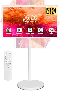 Wireless Portable TV on Wheels, 1080p Portable…