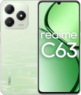 realme C63 Mobile Phone, Dual SIM 6+6GB RAM…