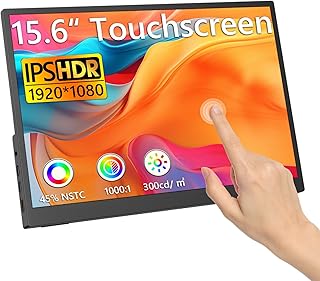 Portable Monitor Touchscreen, 15.6'' 1080P…
