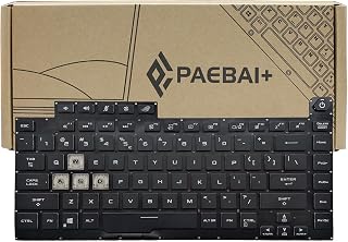 Replacement Laptop Keyboard RGB Backlit Compatible…