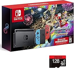 Compare Nintendo Switch Mario Kart 8 Deluxe Bundle 3 Month Nintendo + 128GB MicroSD Card at KSA Price