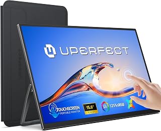 UPERFECT Portable Monitor Touch Screen 15.6 Inch 1080P…