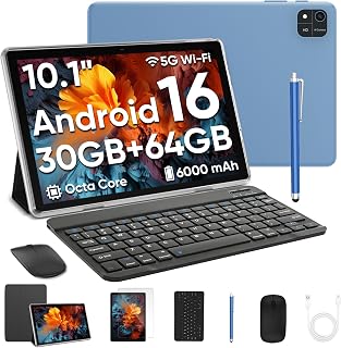 TUOHAITIME Android 16 Tablet 10 Inches, 24GB…
