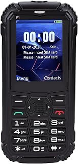Compare 2G GSM Dual SIM Unlocked Cellphone, Water Proof Shock Proof SOS Emergency Big Buttons Loud Speaker Long Battery Life with LED Flashlight for Seniors at KSA Price