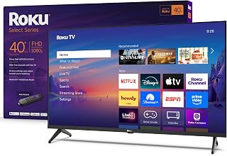 Roku 2025 Smart TV - 40" Select Series,…