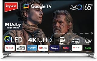 Impex 65 Inch QLED Google TV | 4K Ultra…