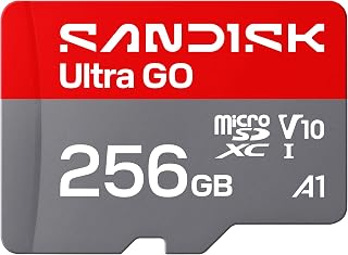SANDISK Ultra Go microSD UHS I Card 256…