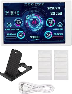 3.5 Inch IPS Computer Temperature Monitor -…