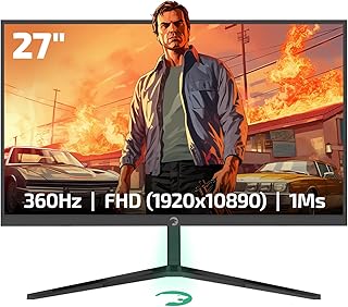 Compare GAMEPOWER Rapid 27inch 1ms 360Hz 1080p Gaming Monitor  Flat IPS, HDR10 HeightTiltSwivelPivot Adjustable RGB AntiGlare Display, HDMIDPUSB, FreeSync, GSync, 350 cdm² Bright LEDs, Laser Logo at KSA Price