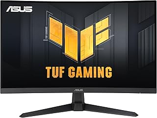 Compare ASUS TUF Gaming 27” 1080P Curved Monitor VG27VQ3B – Full HD, 180Hz, 1ms, Extreme Low Motion Blur Sync, FreeSync, 1500R Curvature, Eye Care, 90�IP3, DisplayWidget, 3 yr Warranty at KSA Price