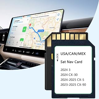 Compare 2025 Upgraded KMV6 66 EZ1B Navigation SD Card Map USACANMEX CX520242025, CX30Model 32024, CX9020232025, KMV66Z1B Latest Navigation SD Card at KSA Price