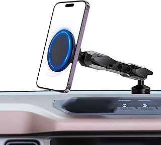 Compare Phone Mount Holder for Ford Bronco 2021 2022 2023 2024 2025 24 Door, MagSafe Phone Mount, Magnetic Phone Holder for iPhone 16 15 14 13 12 Series, for Ford Bronco Accessories Not for Bronco Sport at KSA Price