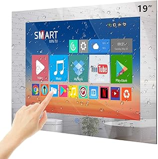 Haocrown 19-inch Touchscreen Bathroom TV Smart…