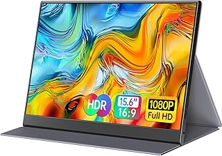 15.6inch Portable Monitor,1080P USB-C HDMI Second…