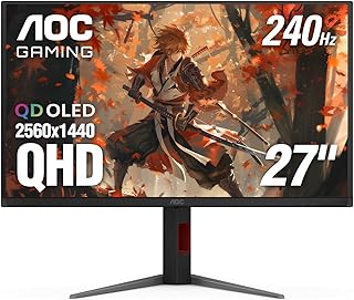 AOC Q27G4ZD 27" QD OLED Gaming Monitor,…