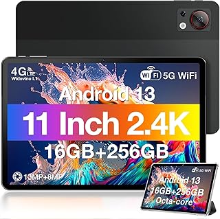 Compare T30S Tablet,11" 2K Display 16GB 256GB Android 13 8580mAh Battery 13MP Camera HiRes Certified Quad Speakers at KSA Price