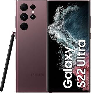 Compare Samsung Galaxy S22 Ultra 5G | Dual Sim Smartphone | Ksa Version | Burgundy | 512GB at KSA Price