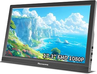 Portable Monitor 17.3 Inch 1920 x 1080P 60Hz 99%…