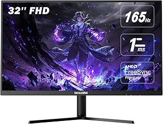 Datazone 32 Inch Flat Gaming Monitor, 165 Frame…