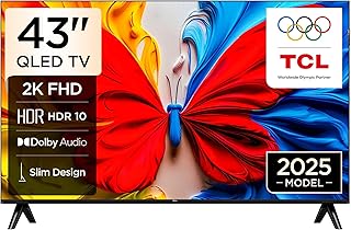 TCL 43S5K Television 43 Inch Smart TV QLED…