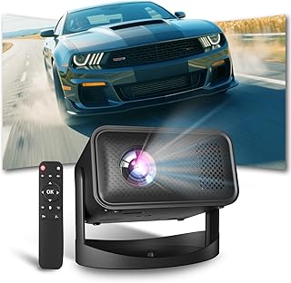 Mini Projector With Wifi And Bluetooth 4K Support…
