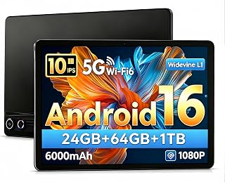 Compare 10.1 Inch Android 16, Powerful with 24 GB RAM, 64 GB ROM, HD Screen at KSA Price
